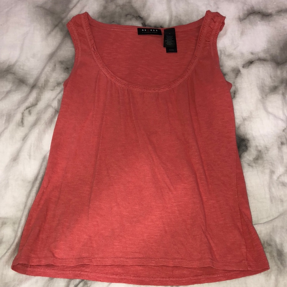 Pink tank top M